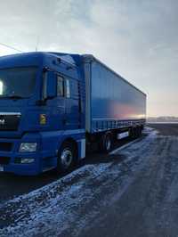 MAN TGX 18440+naczepa  Man TGX 18440 + naczepa Krone