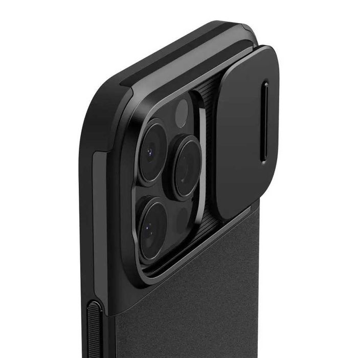 Чехол Spigen Optik Armor MagFit для iPhone 16 Pro Max Matte Black