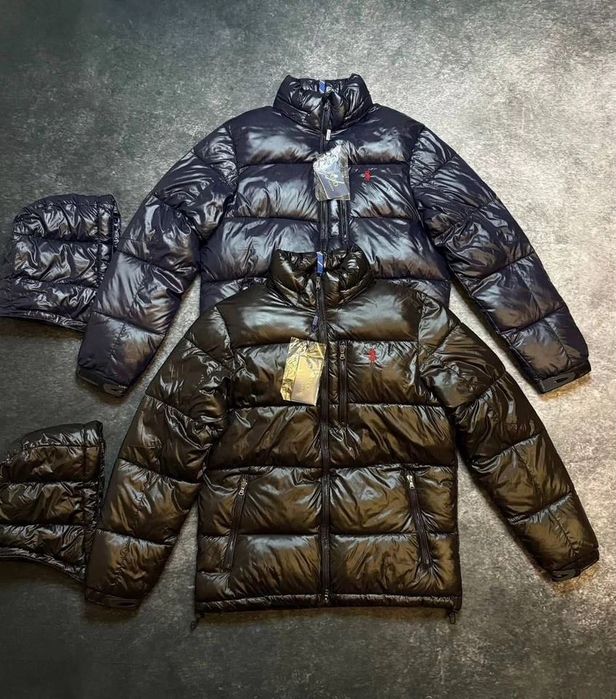Пуховик Polo - us Ralph Lauren shadow лакированный project drip