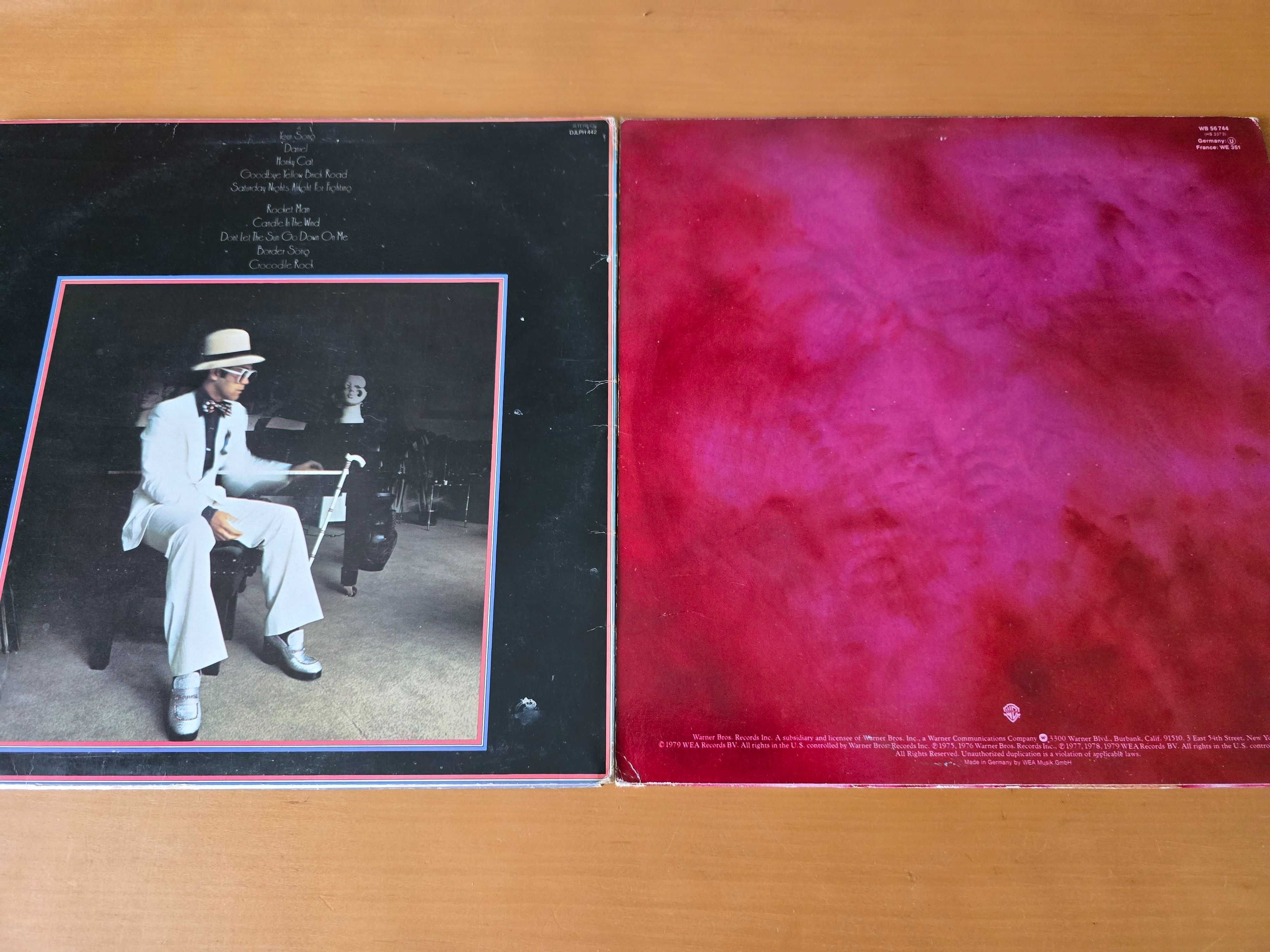 Płyty winylowe: ELTON JOHN , ROD STEWART - stare wydania - same hity