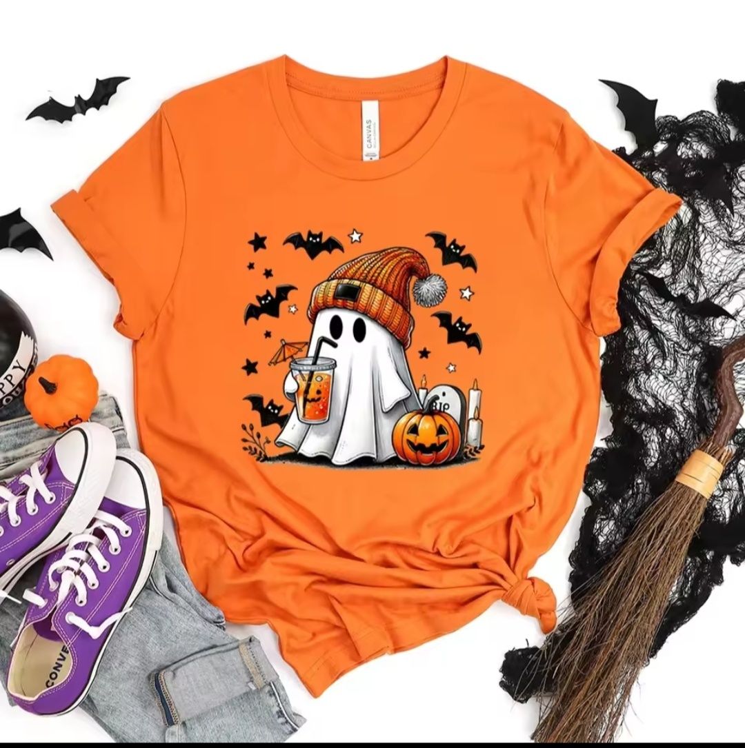 Koszulka z duchem Halloween