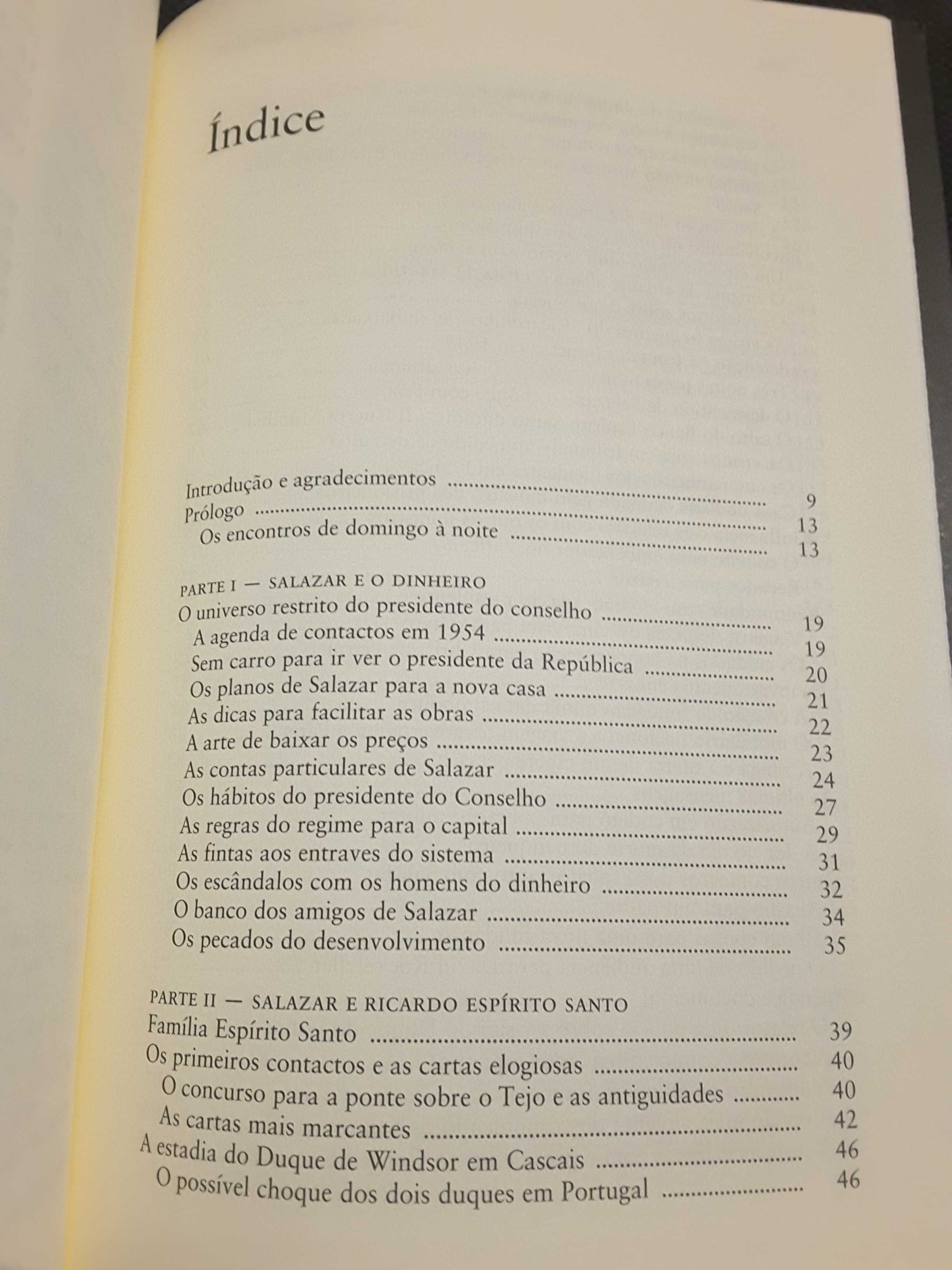 Salazar (Entrevistas de António Ferro - Judeus - Milionários)