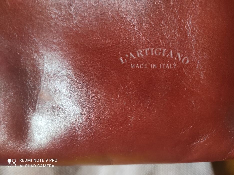 Сумка кожаная договорная