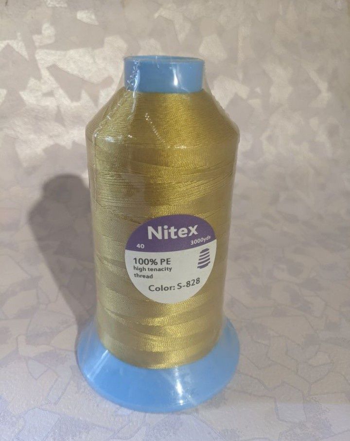 Нитка підвищеної міцності 100% РЕ 40  (боб 3000ярдов) Nitex
