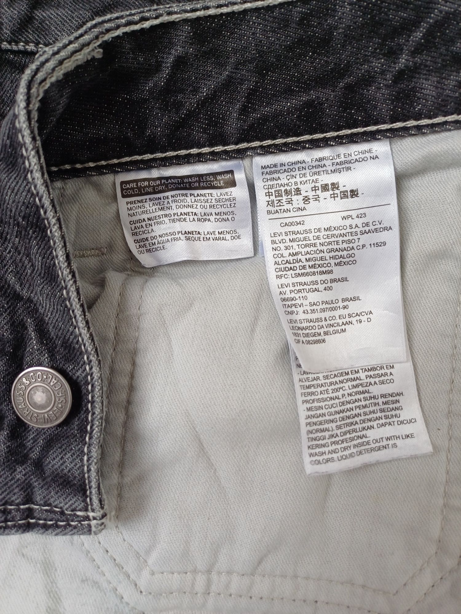 Редкие мужские джинсы LEVIS workwear (оригинал) 34×34