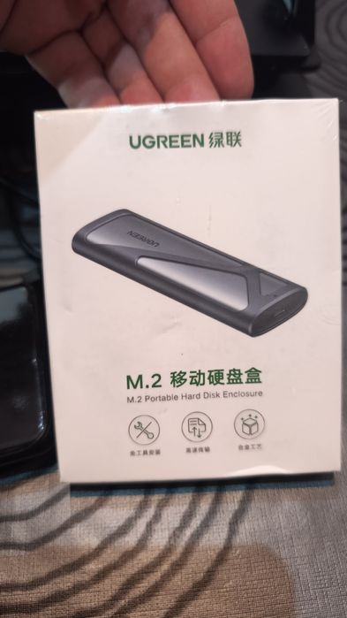 UGREEN M.2 NVMe 10 Gbps – Caixa Externa para SSD NVMe USB-C