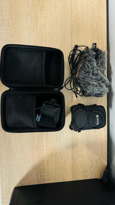 Sony ZV-1 + Rode Videomic Pro + akcesoria | Kompletny zestaw Vlogera
