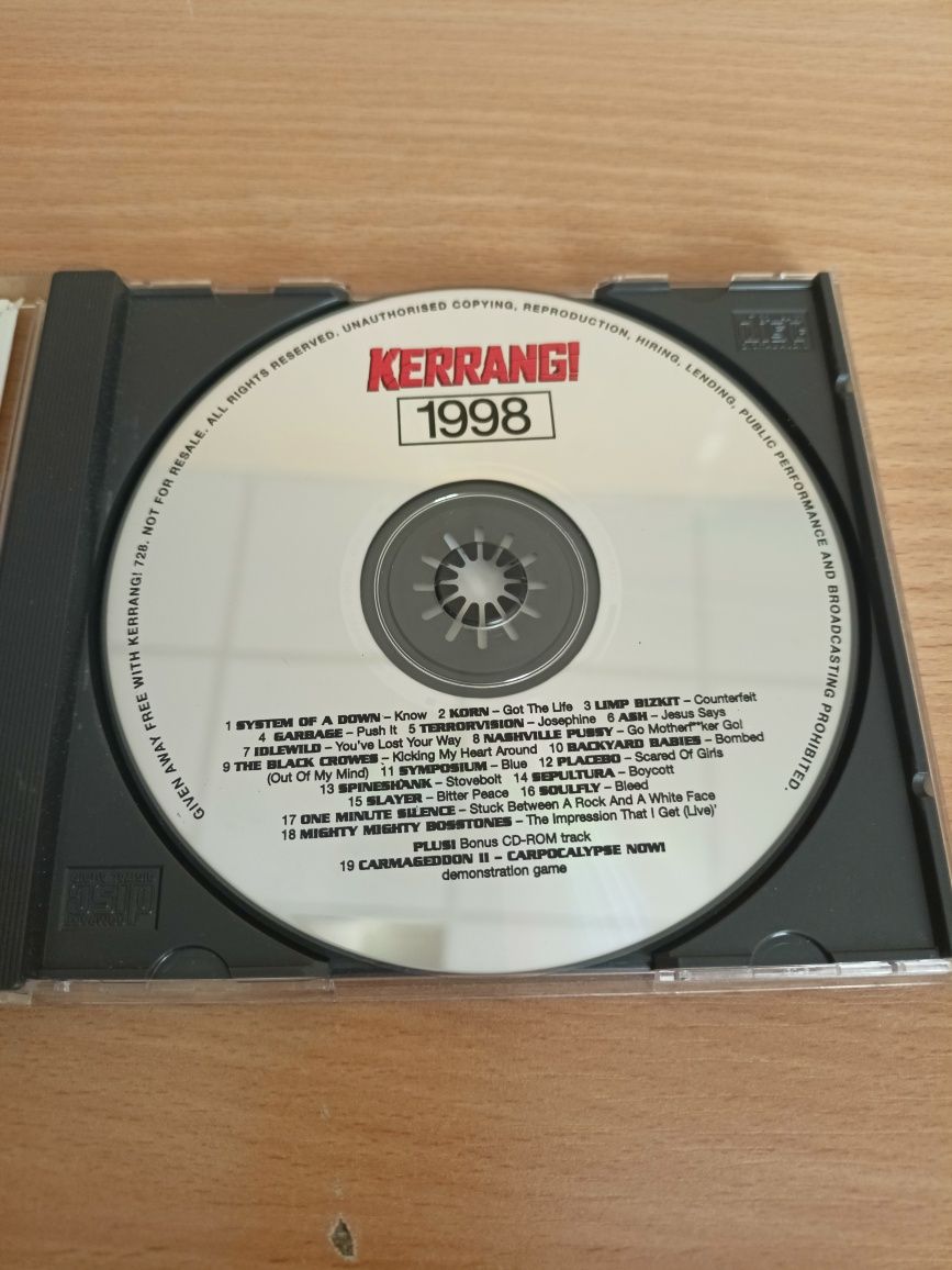 Składanka metalowa Kerrang 1998