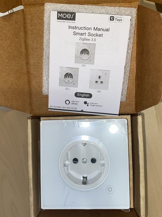 Tomada Inteligente Moes ZigBee