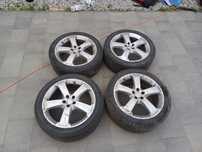 Koła felgi 5x100 R18 opony nokian 225/45 subaru