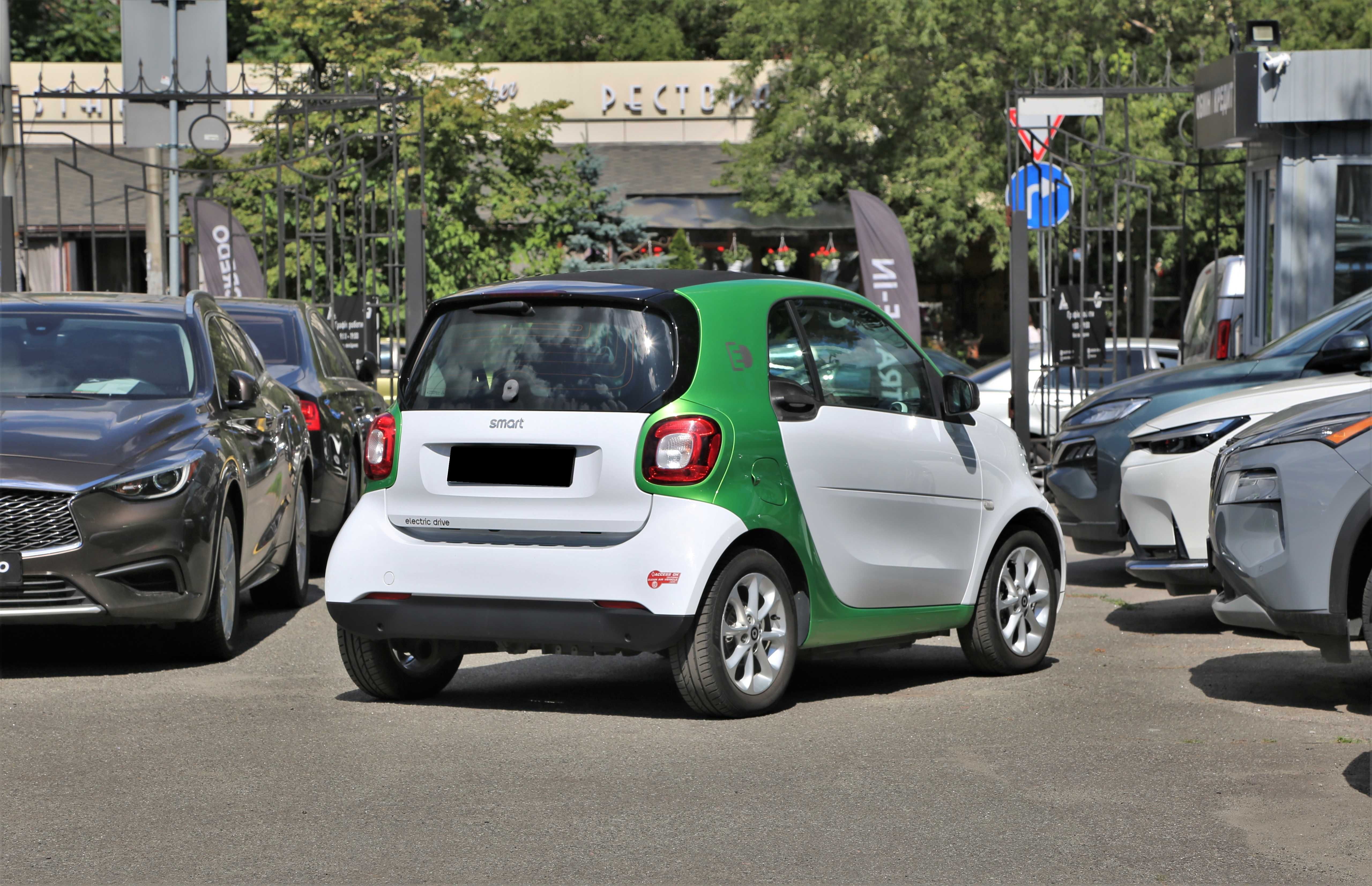 Smart Fortwo 2017 года