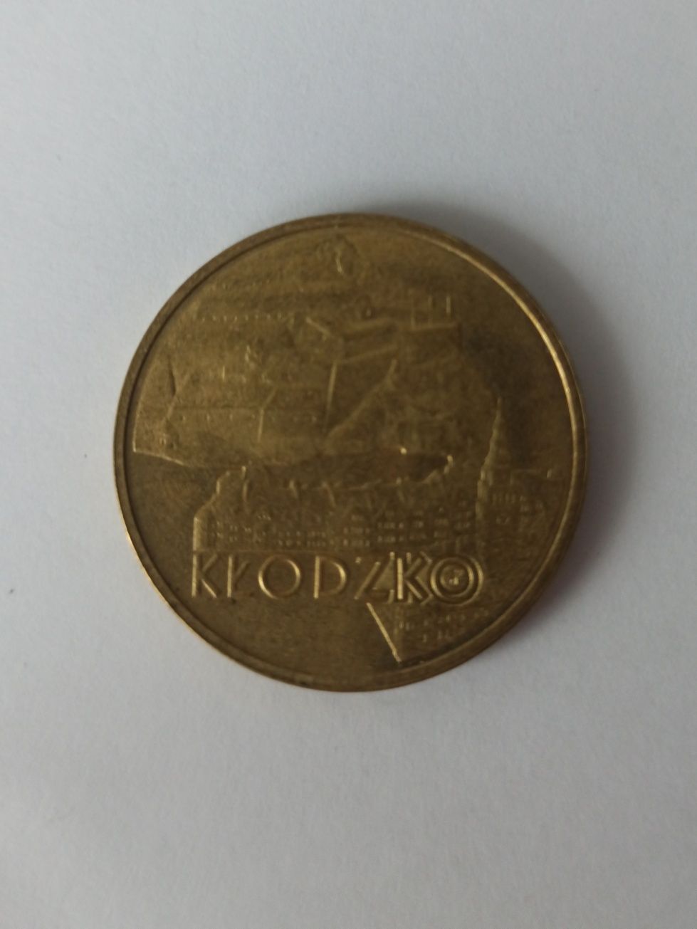 Moneta 2 zł Kłodzko 2007