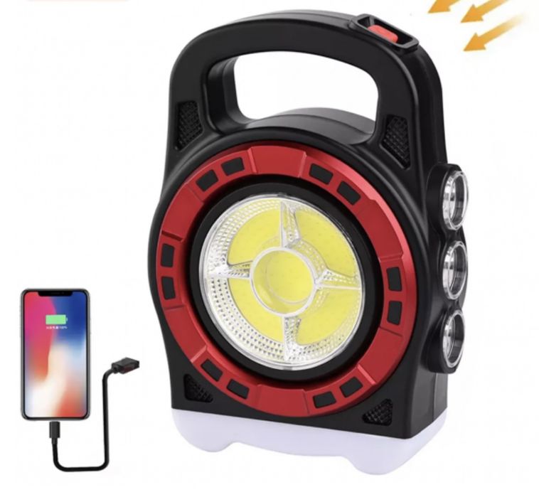 -50%!! Ліхтар, фонарь акамуляторний + Powerbank 2400 mАh
