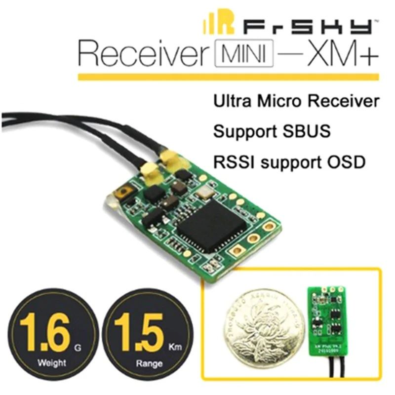 Receptor FrSky XM Plus Micro D16 SBUS