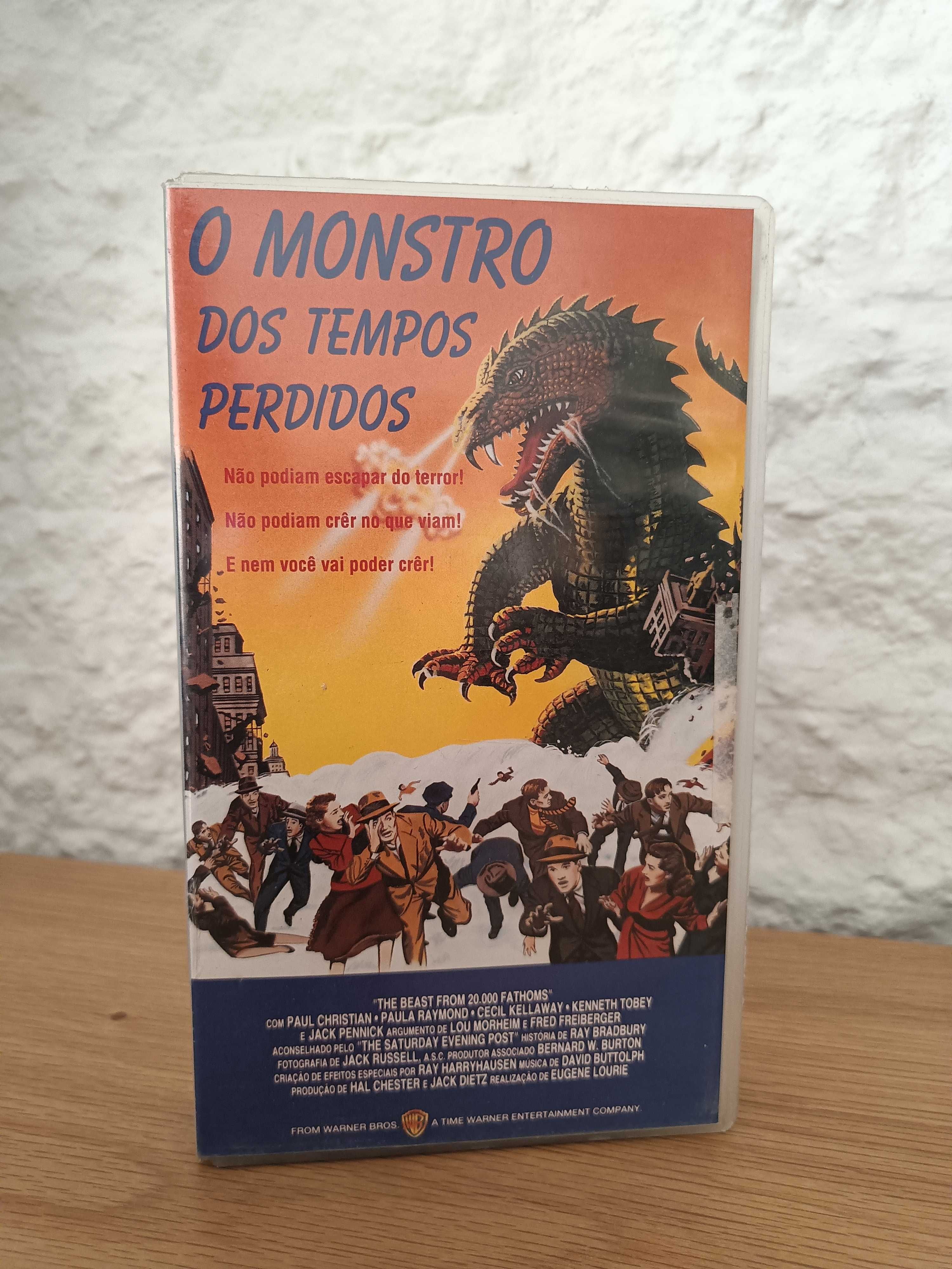 Filme VHS Monstro dos Tempos Perdidos (The Beast From 20.000 Fathoms)