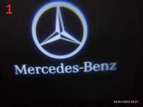 Luzes de cortesia portas Mercedes-Benz class