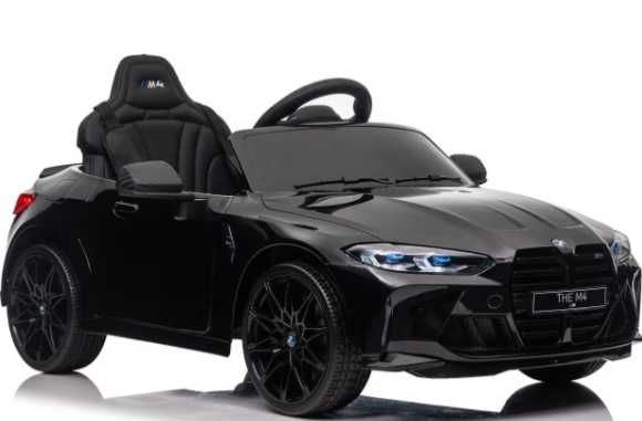 Auto na akumulator dla dzieci BMW M4 Czarne Autko Zabawka Pojazd RATY!