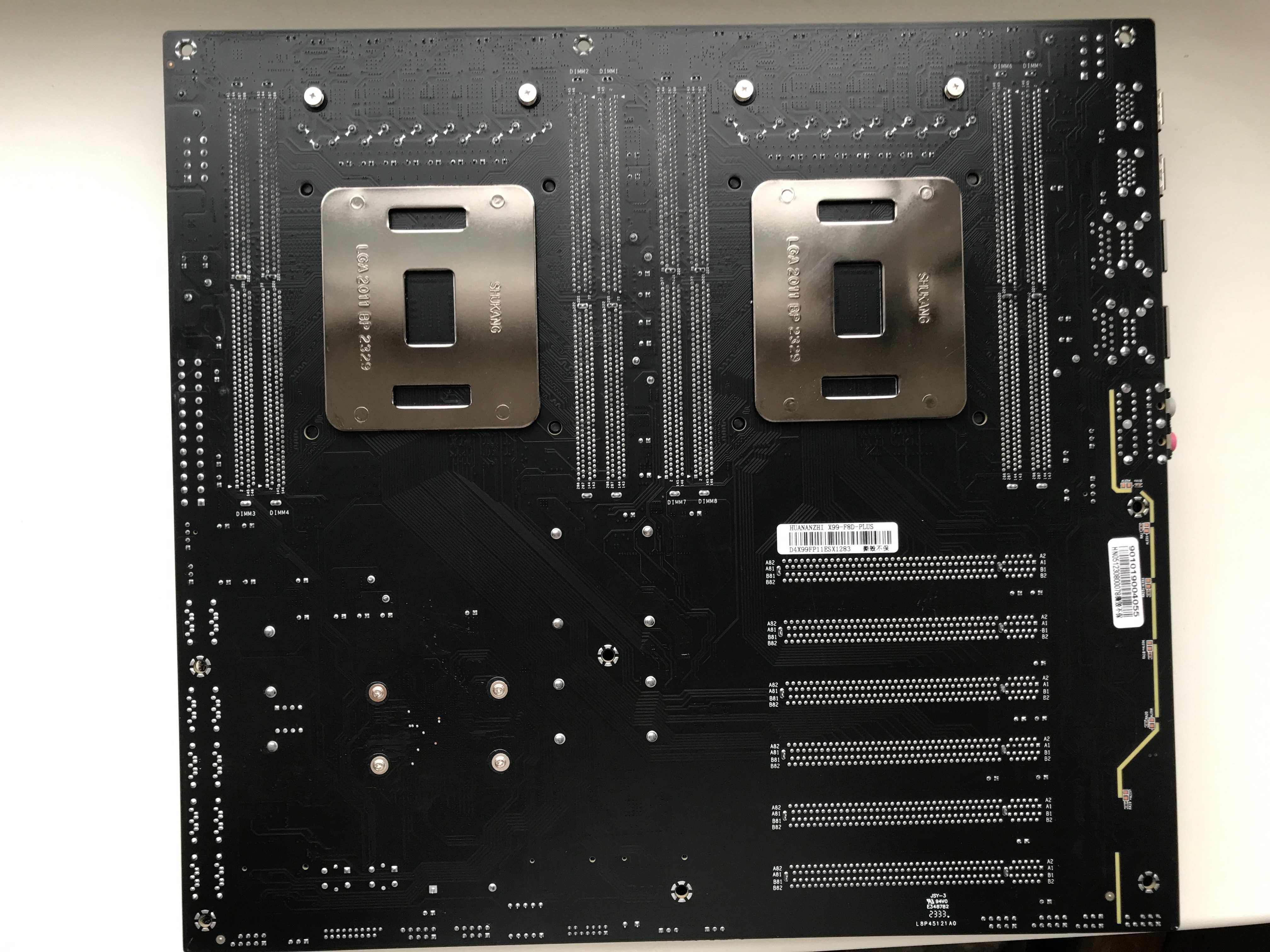Huananzhi X99 F8D Plus Dual нова плата сокет 2011-3