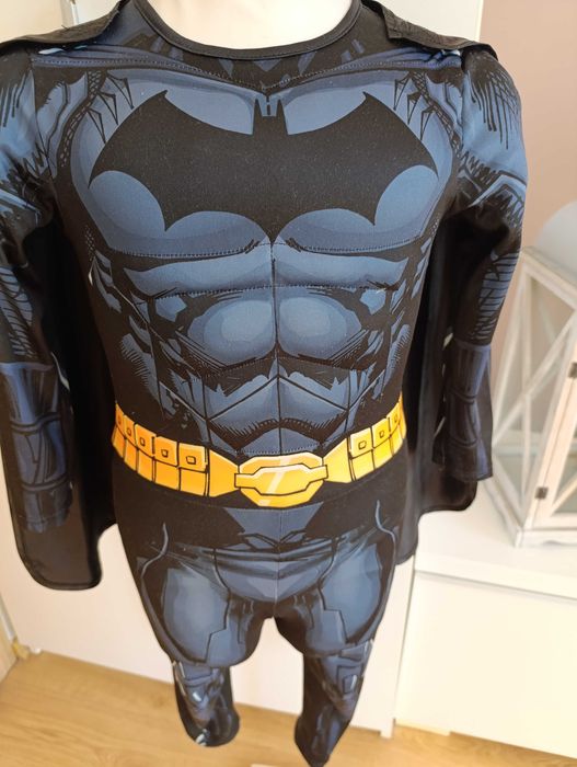 NOWY H&M strój karnawałowy BATMAN BATMANA przebranie 98/104 339