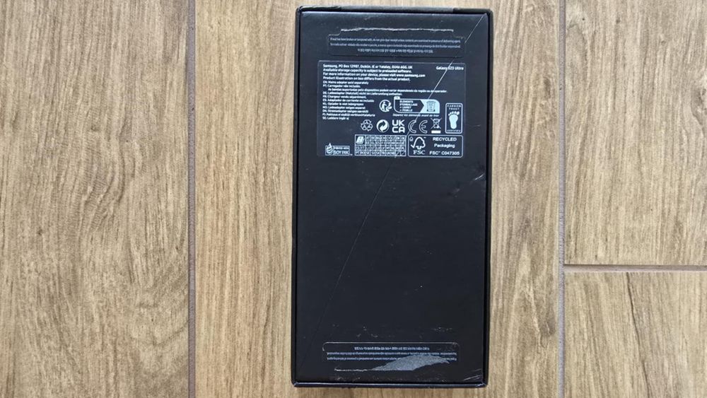 Pudełko Samsung Galaxy S23 Ultra zielony