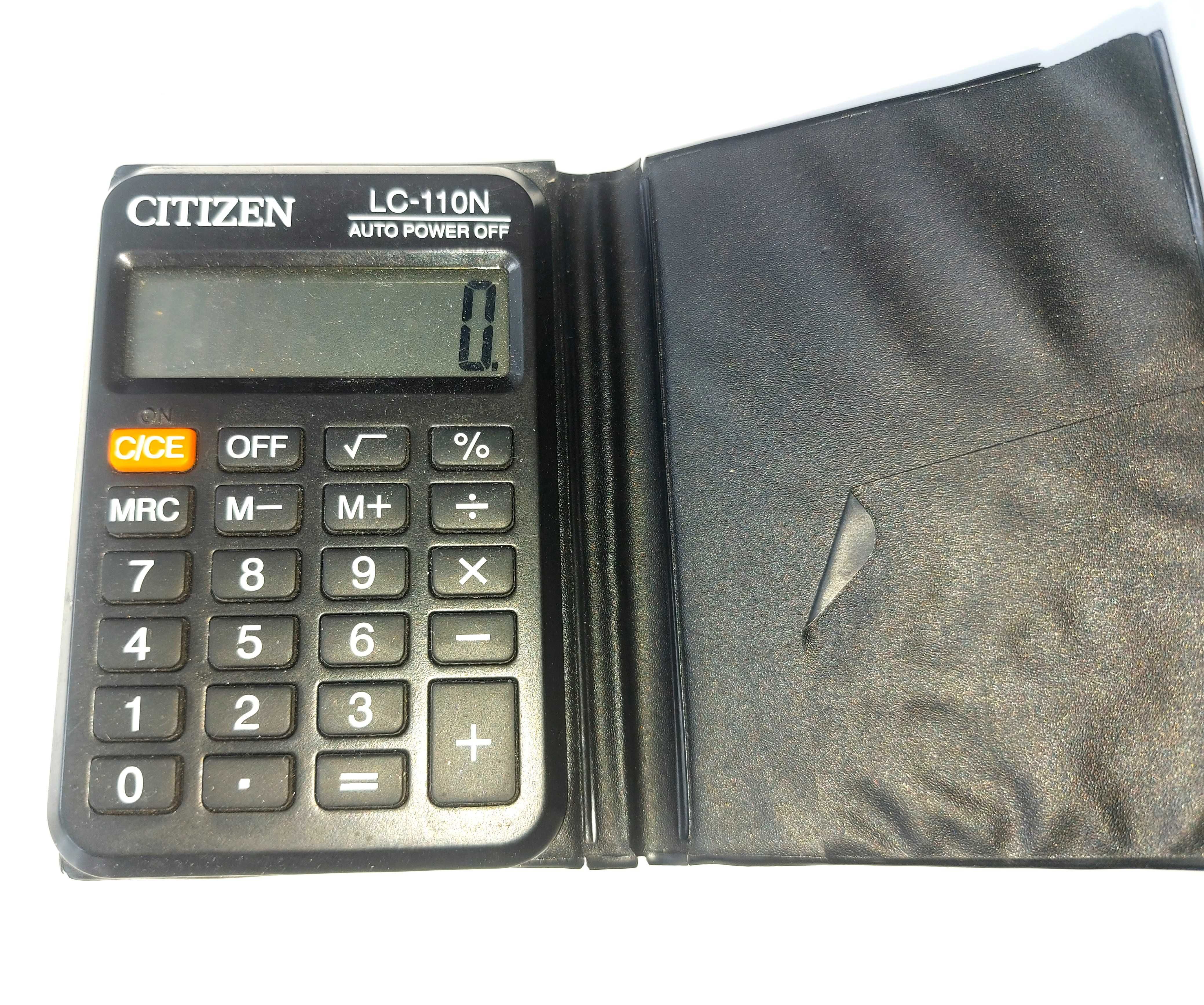 Mały Kieszonkowy Kalkulator Citizen LC-110N