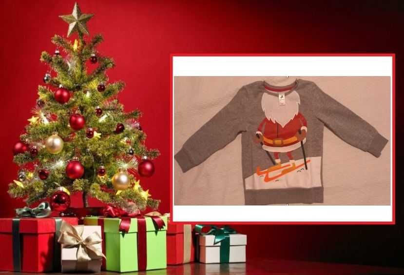 Natal 2025 - Camisola (Pai Natal) Usada - Tam. 122