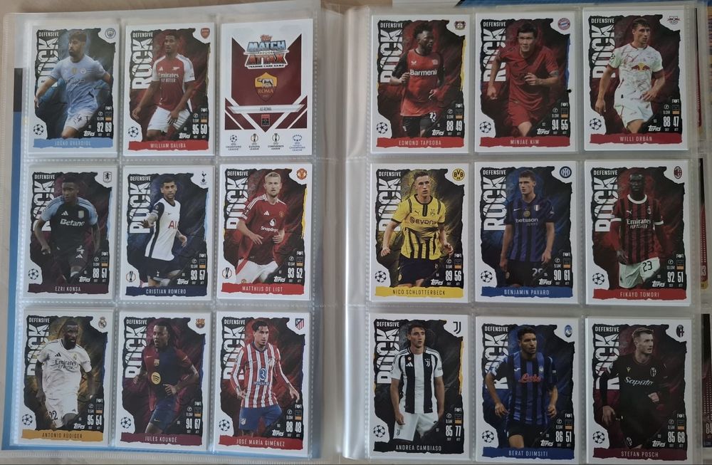 Cartas Match Attax Extra Champions League Topps 2024-25