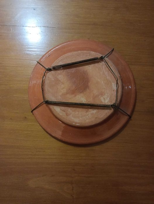 Prato antigo de decoração