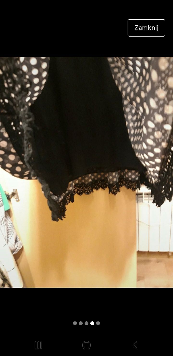 Sukienka w grochy