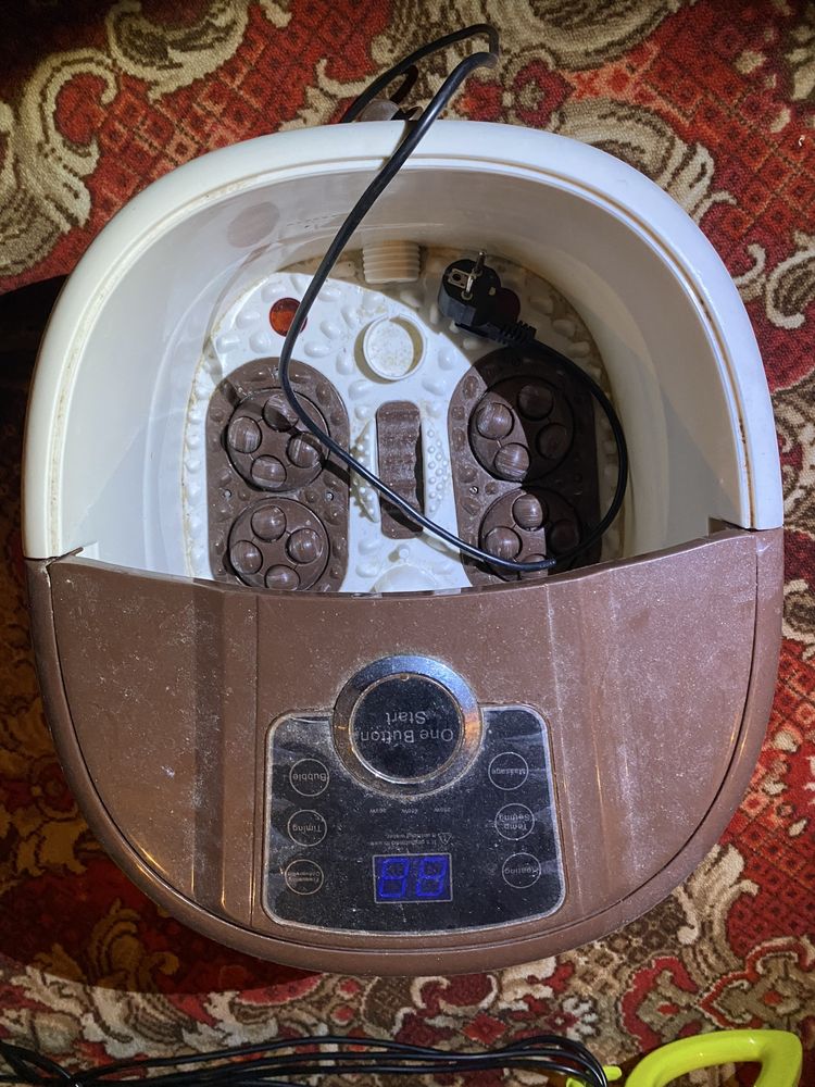 Masażer wodny do stóp /podczerwień/ 500W *Sprawny* wyswietlacz MPM