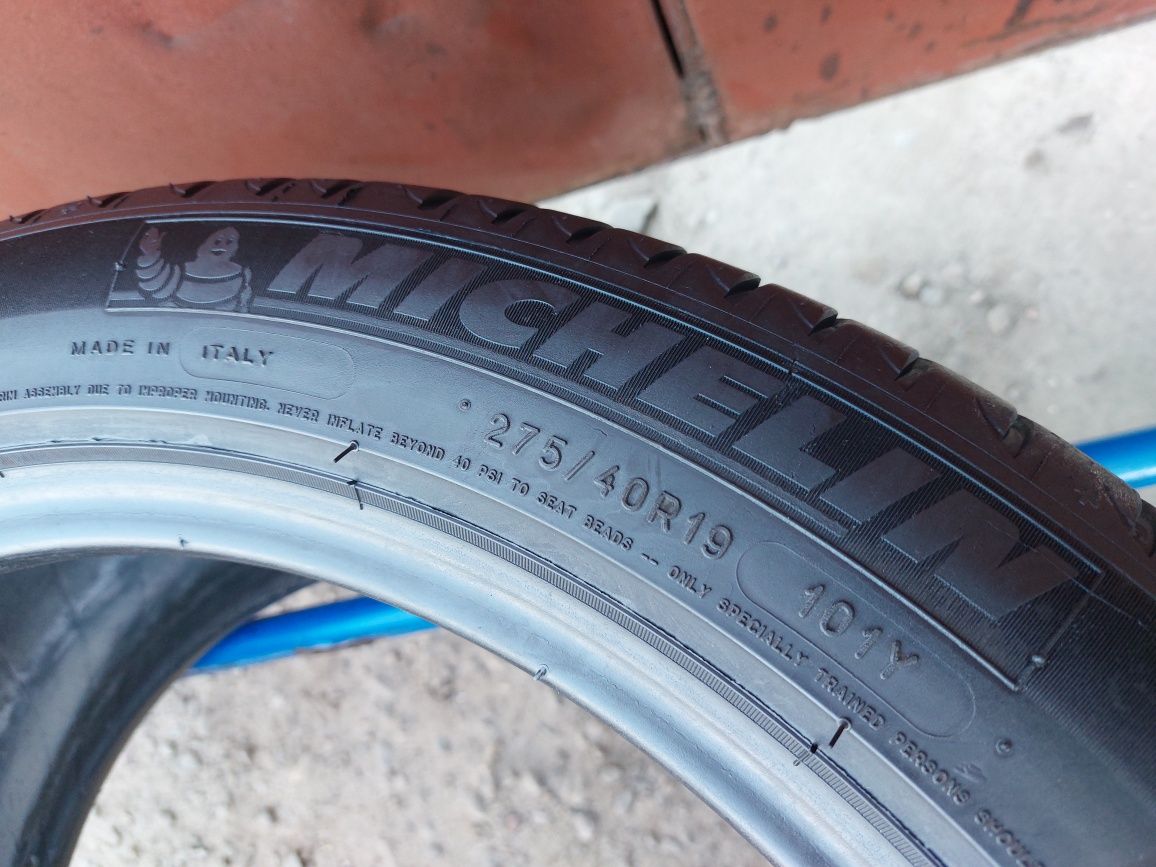 275/40/19 R19 Michelin Primacy 3 RunFlat 2шт ціна за 1шт літо шини