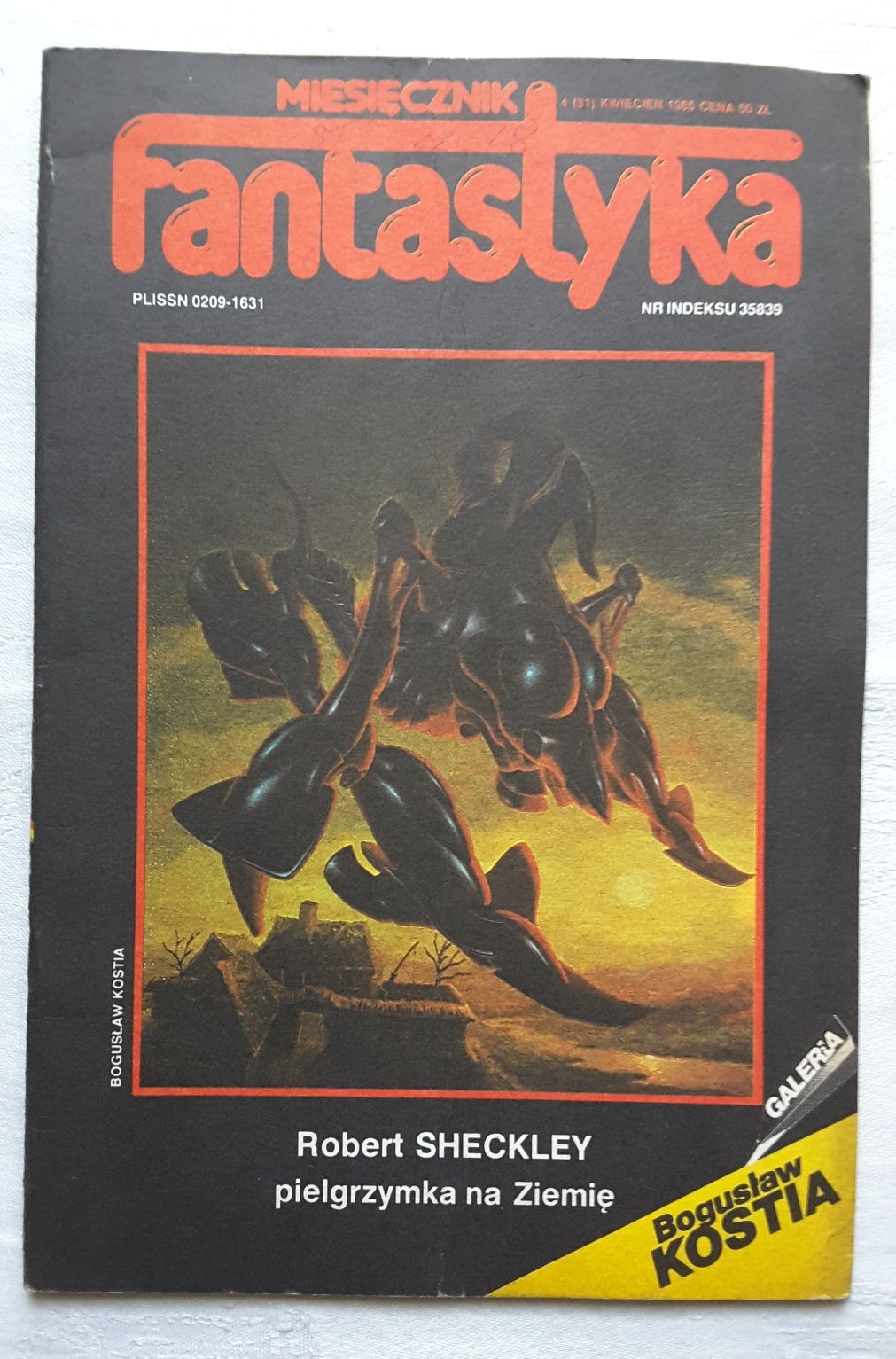 Czasopismo Fantastyka nr 4 (31) Kwiecień 1985