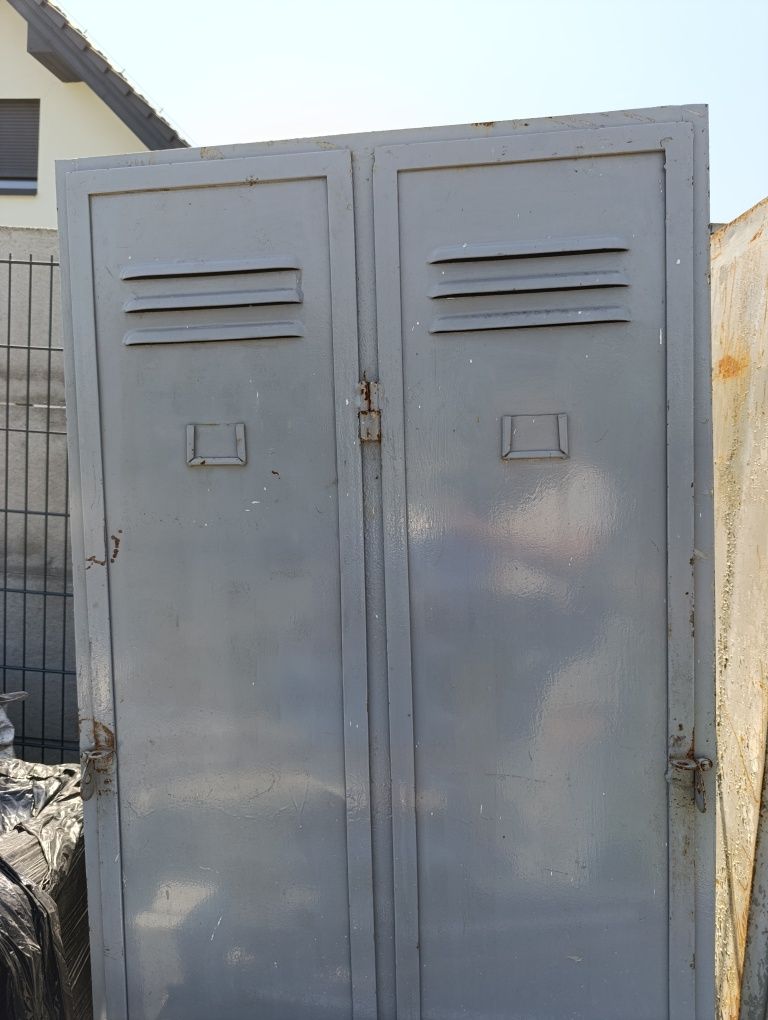 Szafka metalowa dwudrzwiowa