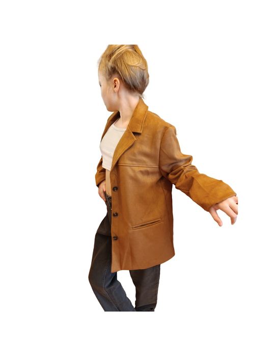 Zamszowa kurtka damska