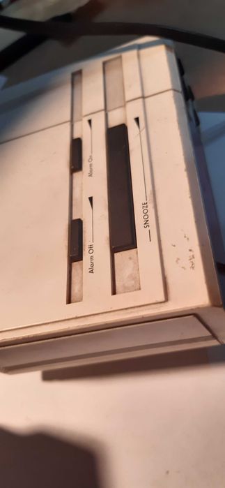 stary zegarek budzik elektroniczny WE-268 Kaufhalle AG Koln