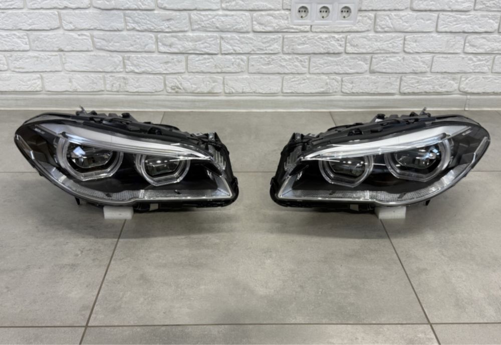 LED фары рестайлинг для BMW F10 F11 2010-2013 бмв лед оптика фары ф