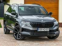 Skoda Karoq 1.5TSi 150KM Panorama Ledy Nawi Kamera Serwis Oryginał JAK NOWY