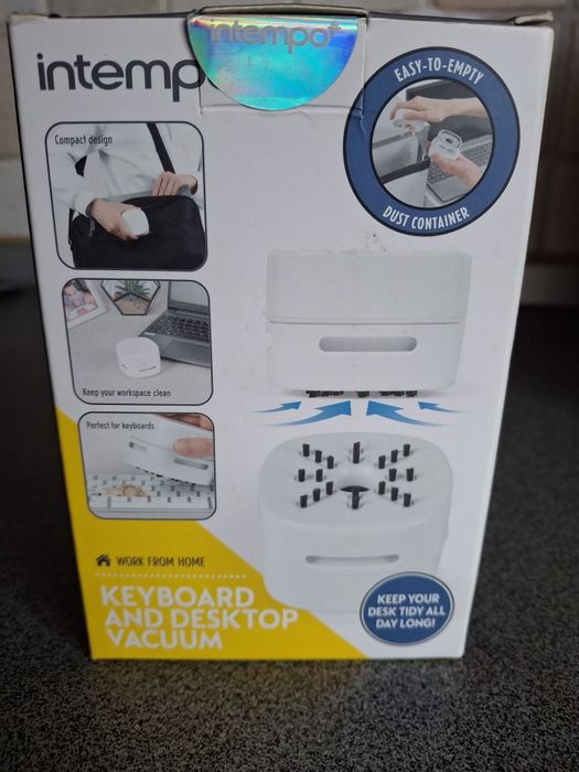 bezprewodowy mini odkurzacz biurkowy