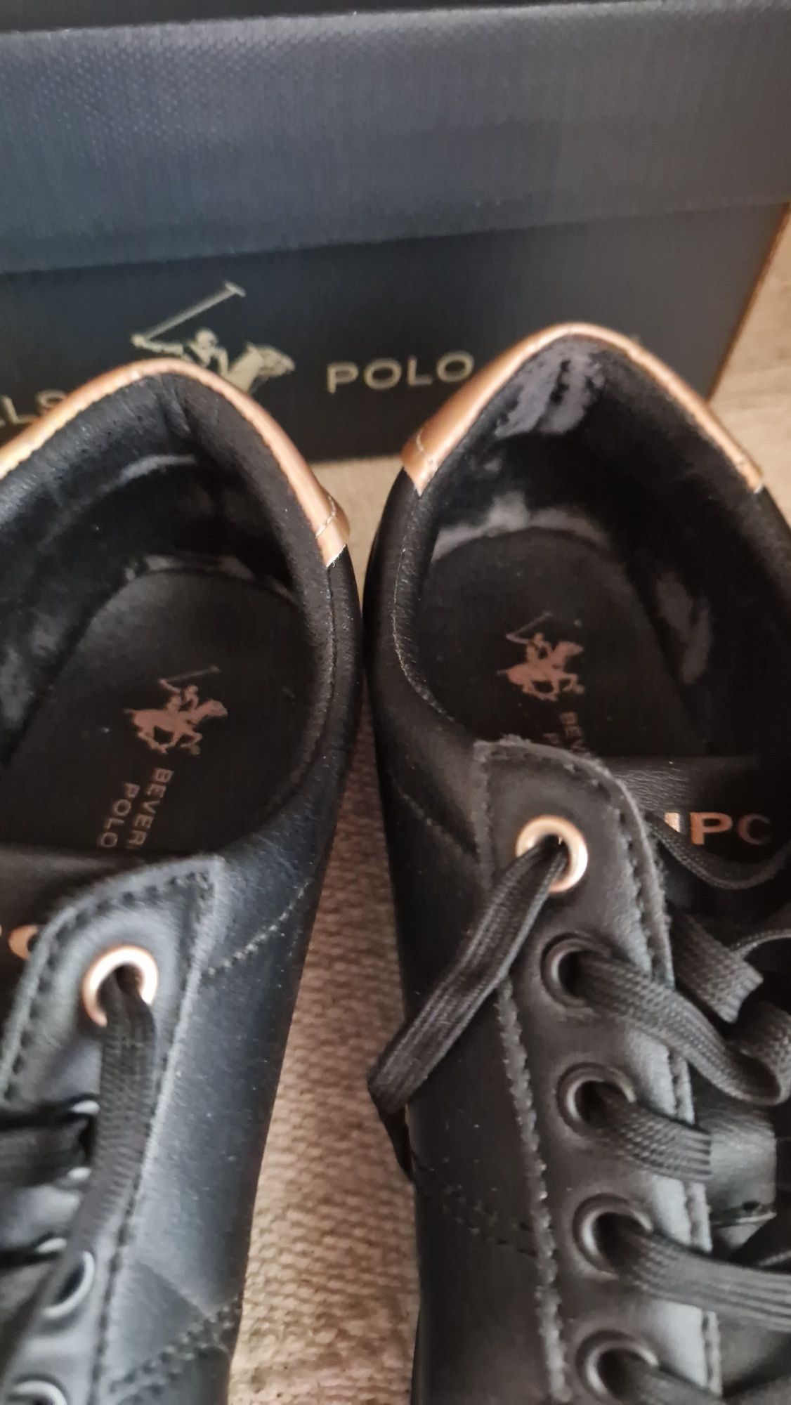 Sneakersy Beverly Hills Polo Club r.38 czarne