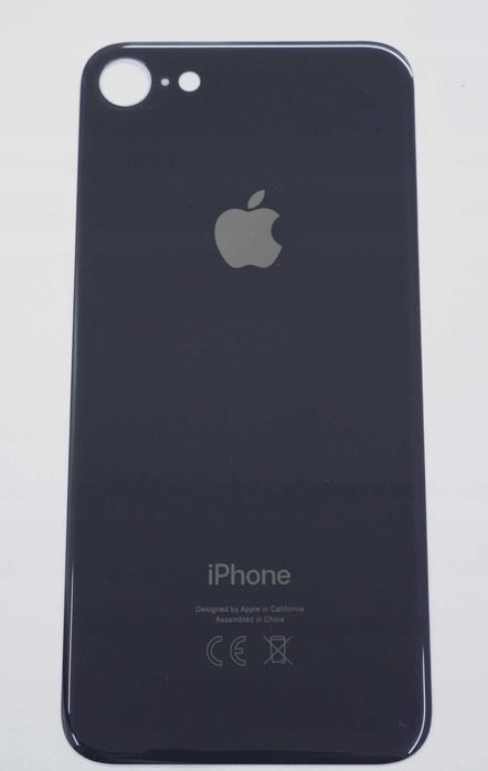Tylne szkło / Klapka / Plecki / Panel do iPhone 8 – Złoty+Czarny
