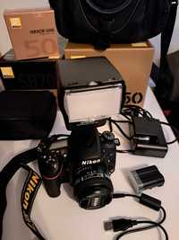 Nikon D750 body + możliwe akcesoria