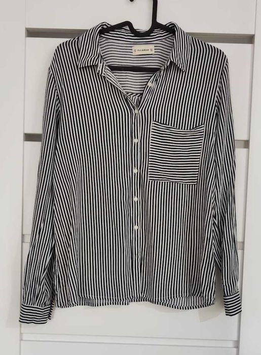 koszula w paski Pull & Bear