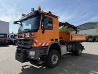 Mercedes-Benz ACTROS 2044 4x4 EURO5 WYWROTKA TRÓJSTRONNA Z HDS ATLAS 65.2 A2L  | Specjalny | Z Niemiec | TOP Stan | 1 wł | Meiller | 4x4 |