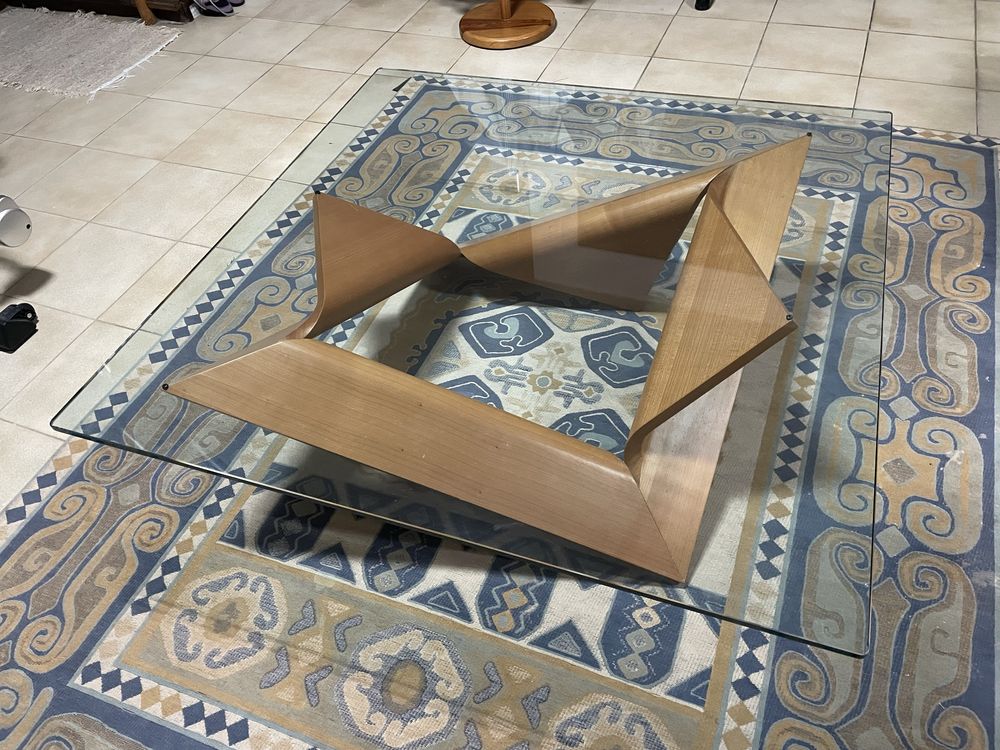 Vendo mesa centro para sala de estar em cerejeira