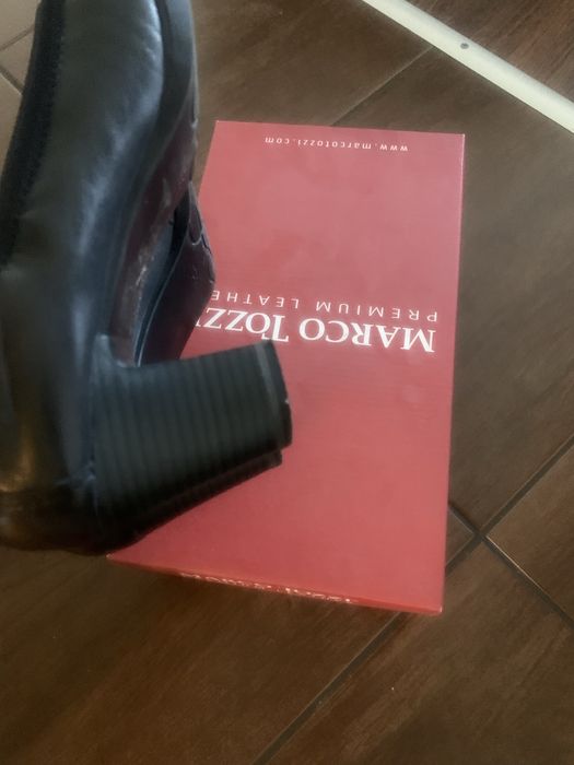 Buty na obcasie marco tozzi 38 anti shock