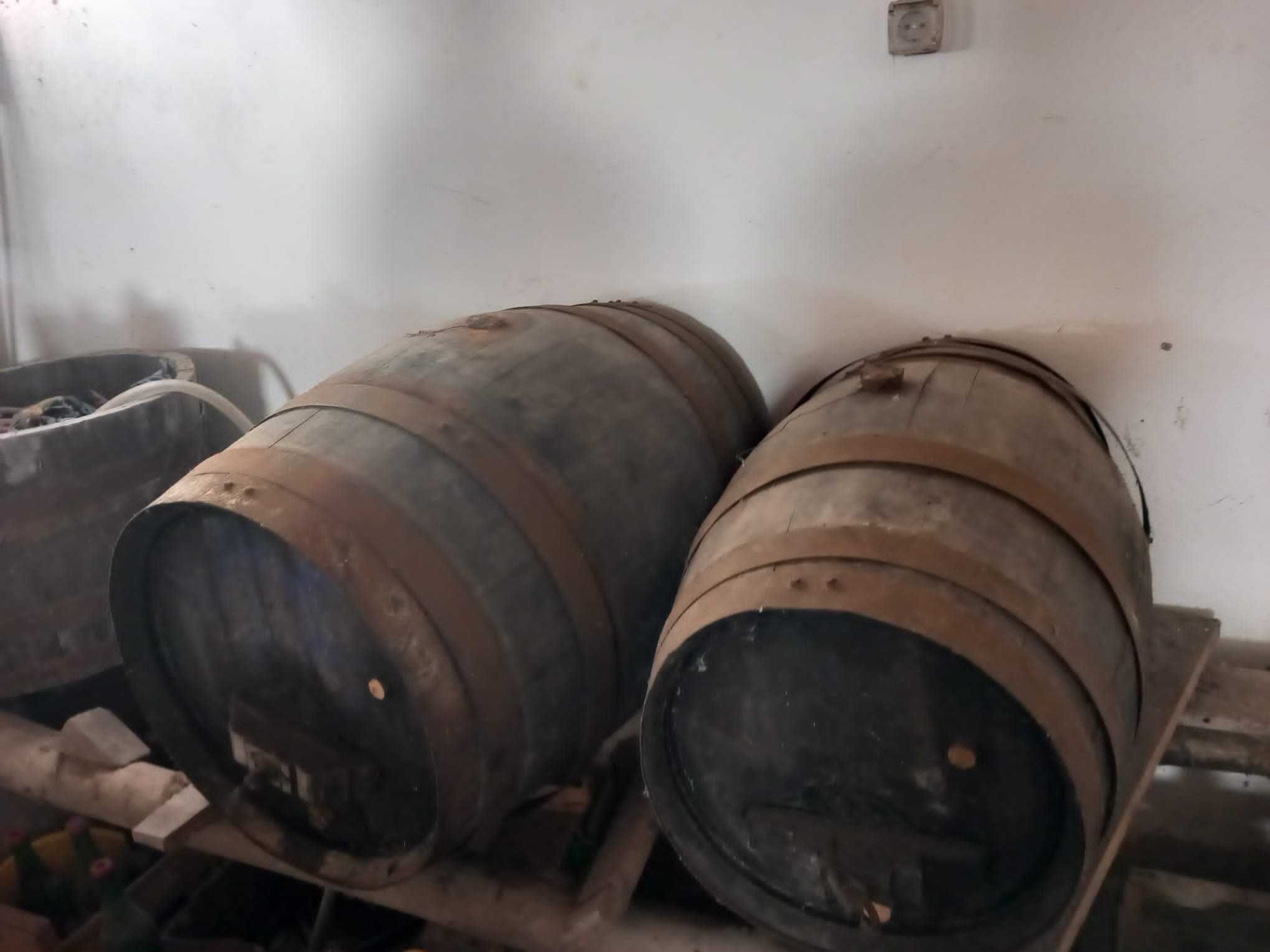 Esmagador elétrico, 2 tinas de 700 litros