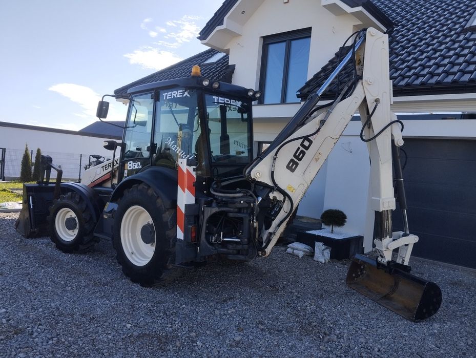 Koparko ładowarka Terex 860 Stan Igła Polski Salon Nowe Opony!!!