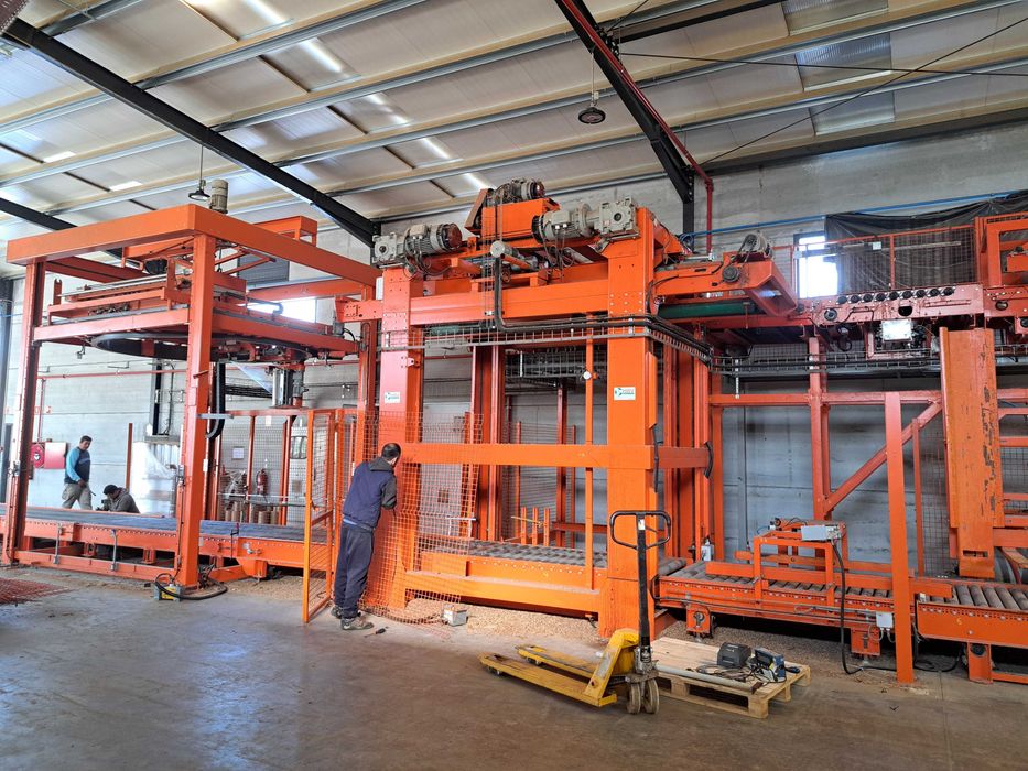 Linha de ensacamento e paletização HRV #G1001