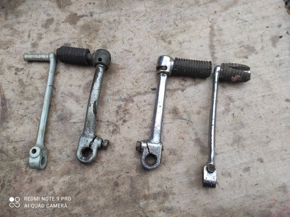 Kopka starter + dźwignia biegów Romet Komar ogar motorynka 11.116