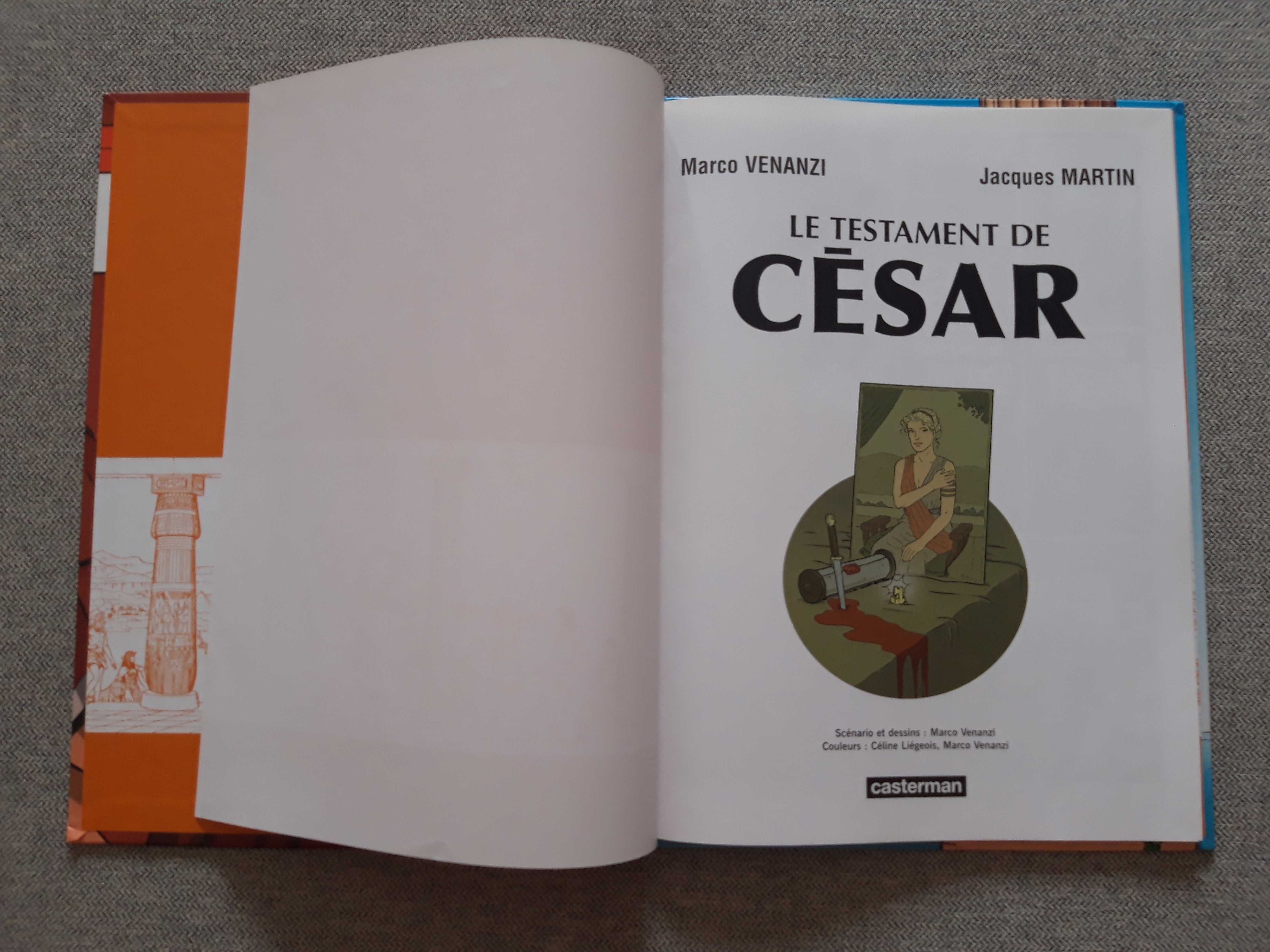 BD Coleção ALIX "Le testament de César"
